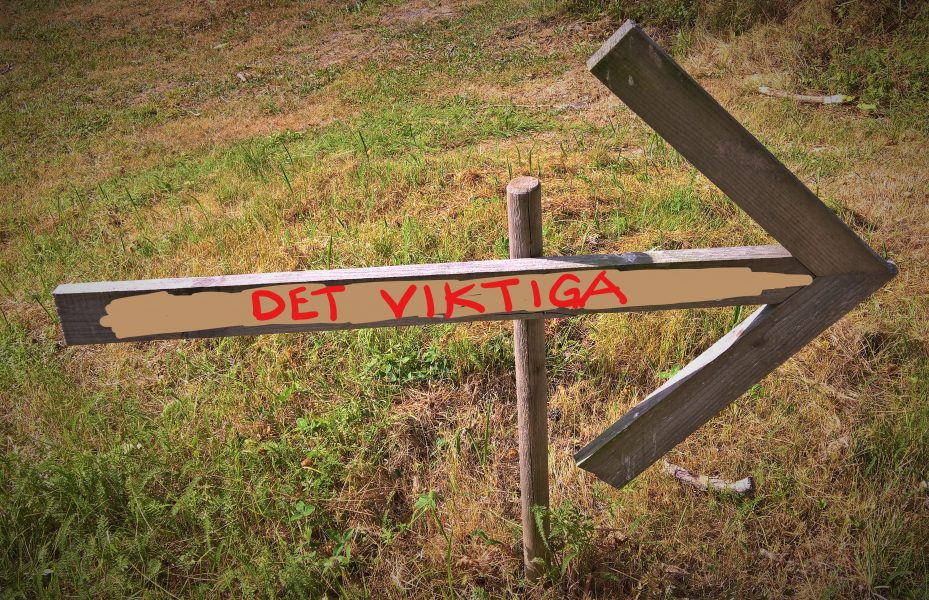 Hur många gånger har du omprövat dina livsval? Vågar du ännu en gång sätta dig vid planeringsbordet och ta ut ny kompassriktning?